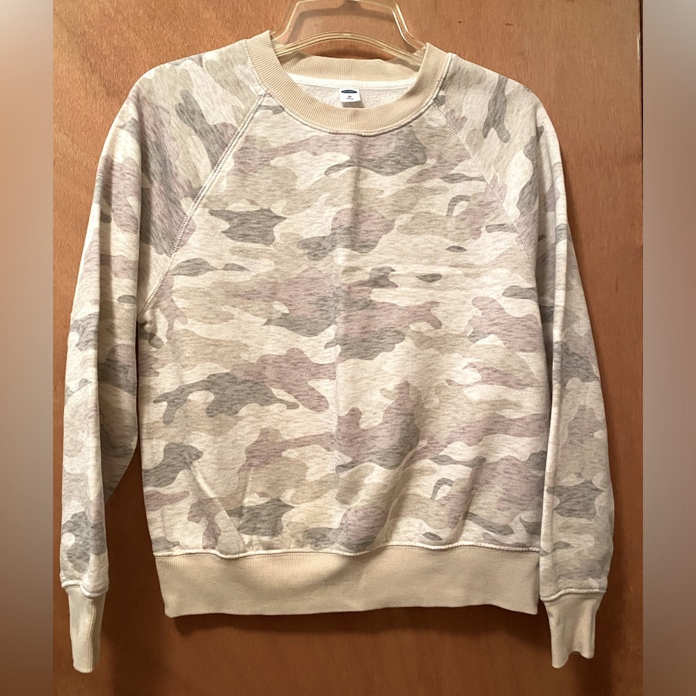 Camo Print Old Navy Sweatshirt